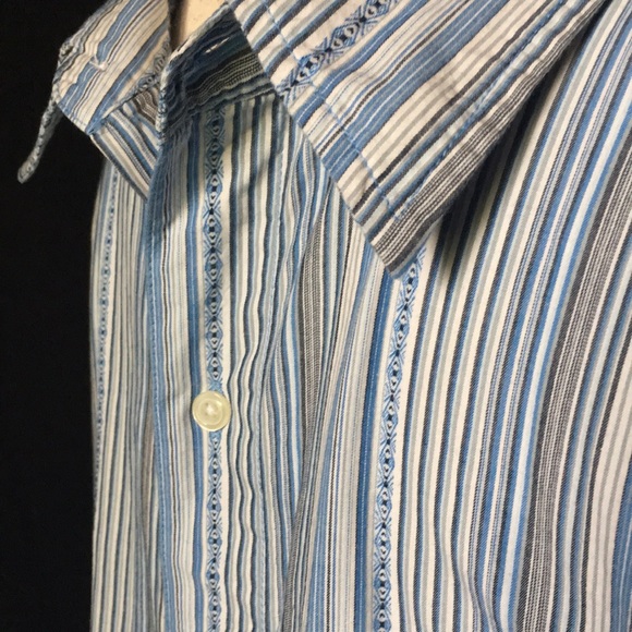 Gear Seven Collection Striped Button Down - Picture 2 of 16